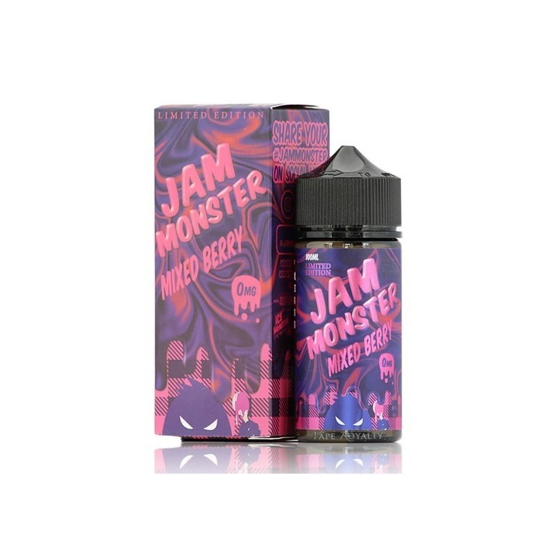 Jam Monster E-Juice - Mixed Berry - 100ml