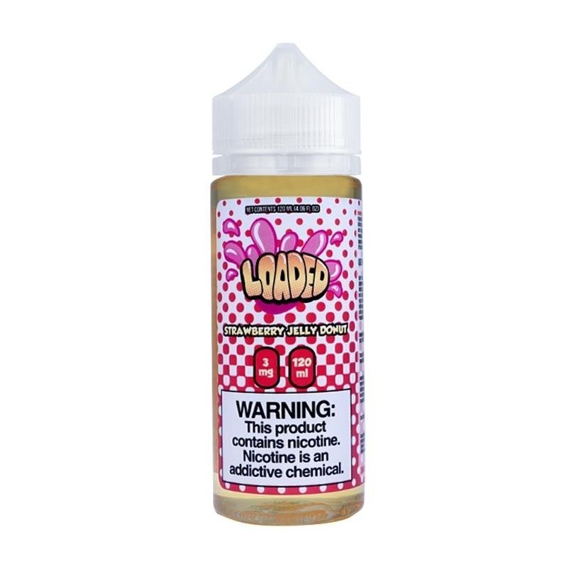 Loaded Strawberry Jelly Donut 120ml