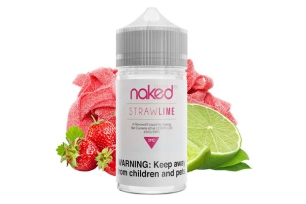 Naked Straw Lime E-likit 60ml