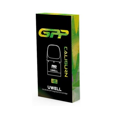 Uwell Caliburn GPP Kartuş 3 Adet PRO FOCS Entegre Coil Kartuş Ambalajı