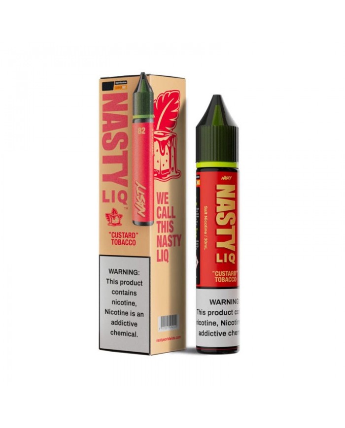 Nasty LIQ Custard Tobacco Salt