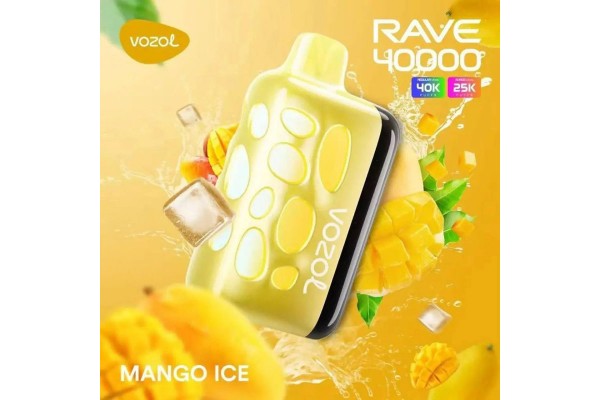 Vozol Rave 40000 Mango Ice