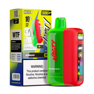 nasty bolt 50k puff watermelon ice